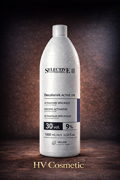 Selective Decolorvit Active Use Oksidan 30 Volume 1000 ml