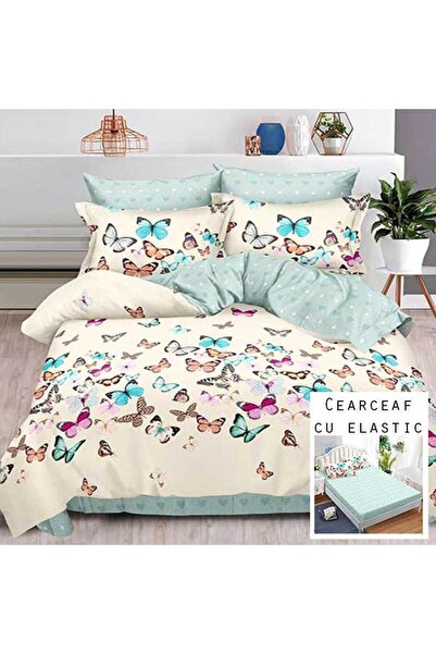 Patul Lenjerie Bubmac Finet, Pucioasa, Pat Dublu, 2 Persoane, Cearceaf Cu Ela...