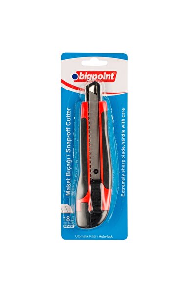 Bigpoint BP451 Maket Bıçağı Geniş Soft 2 Yedekli