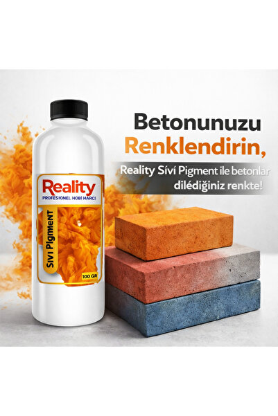 REALİTY YAPI Sıvı Pigment. Taştozu, Beton Tozu, Gri Harc, Beyaz Harc , Alçı, ...