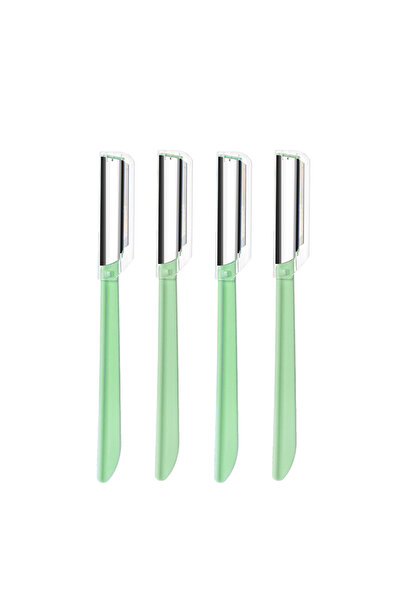 Choice 4 قطع/8 قطع ماكينة تشذيب الحواجب، شفرة حلاقة الوجه، محمولة، لإزالة شعر...