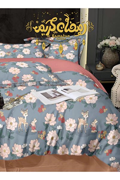 Master Home Textile Velvet Printed Comforter Set, 4-Piece Single, Soft & Warm...