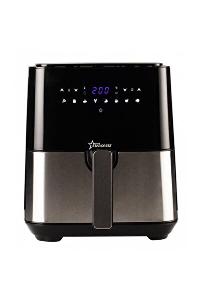 STARCREST Friteuza digitala cu aer cald XL STARCREST SFR-5050X, 1450 W, 5 Lit...