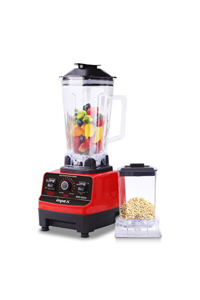İMPEX 2-in-1 Blender Mixer Grinder 600W, 2L Jar, 15000 RPM, 6 Blades, BL1002 ...