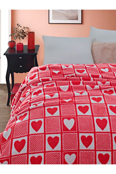 Vicuna Home بطانية فالنتين مفردة مقاس 160x200 سم