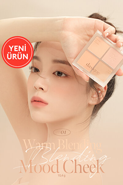 dasique Karıştırılabilir Renklere Sahip 4lü Allık Paleti Blending Mood Cheek ...