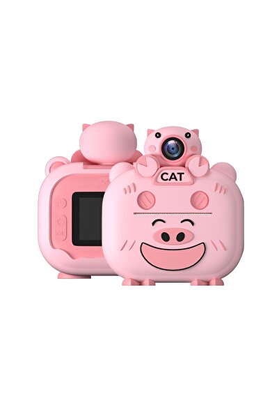 MPIA Renkli Baskı Fotoğraf Makin Termal Yazıcı Kamera 16 GB Hediyeli 360 Dere...