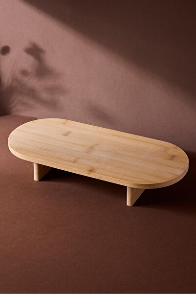 Perotti Terni Ayaklı Sunum Tabağı 40x18 cm Dekoratif Ayaklı Çok Amaçlı Sunum ...