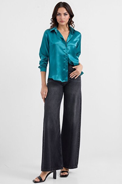 Hiccup قميص SBDART بأكمام طويلة وأزرار مطلية