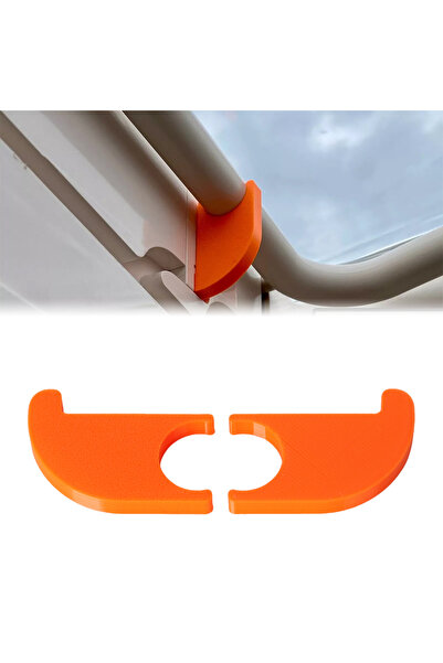 Choice عبوة من قطعتين من مصابيح السقف الأمنية للمركبات الترفيهية، مقاس 400×40...