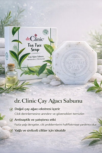 Dr. Clinic Tea Tree Soap Moisturizing / Mouisturizer 100 g