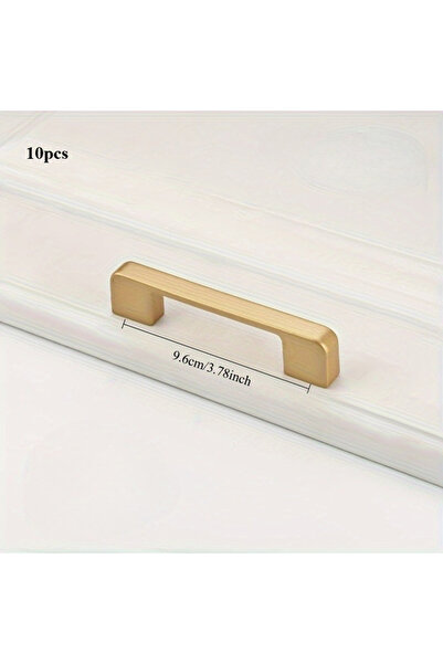 Choice Gold 96mm 10pcs 10 Pack Kitchen Cabinet Handles Champagne Bronze Cabin...