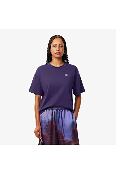 Lacoste Relaxed Fit Landscape Crocodile T-shirt - TF5242-00-ZSV