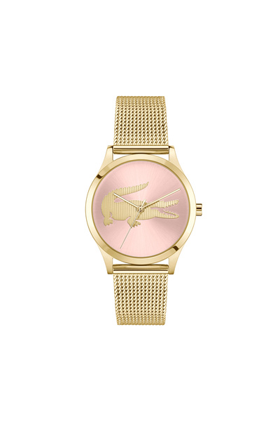 Lacoste Crocodelle Metal Watch - 2001418-GOLD