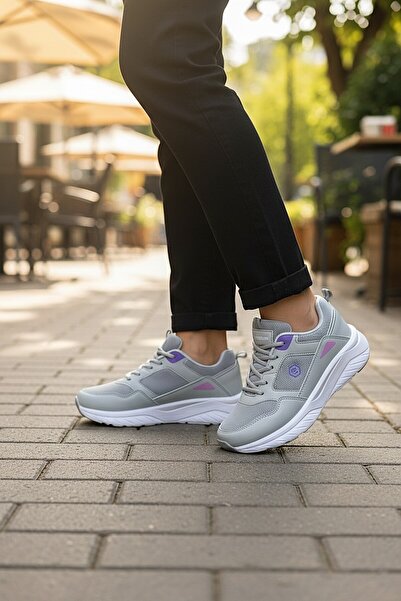 KAFKASLAR AYAKKABI Ultra Light Thick Sole Orthopedic Women's Sneaker Sports S...