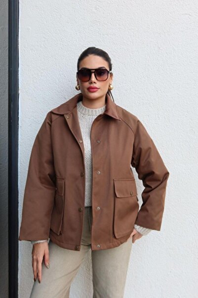 Shopping Shop Jachetă cu guler din catifea MARO