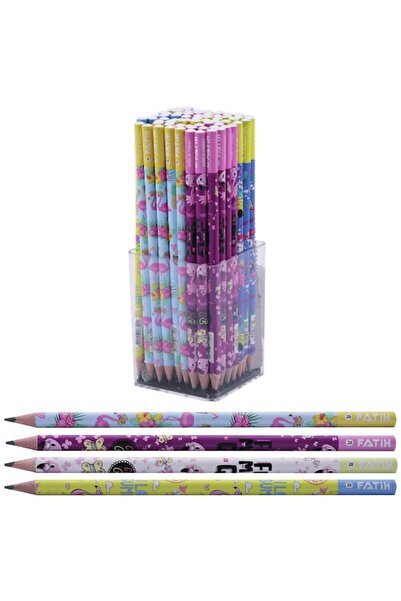 FATİH KALEM قلم رصاص فاتح كورشين فلامينجو - عبوة من 72 قلمًا
