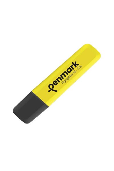 penmark قلم هايلايتر نيون أصفر 10 عبوات