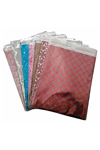 Buket Bayrakçılık حقيبة بوكيت BKT-802 بشريط معدني 11×12 سم منقوشة 100 قطعة