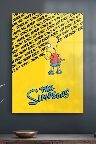 Decovetro Γυάλινη ζωγραφική The Simpsons