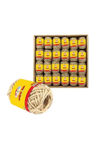 Mas Mileo Jute Twine Natural 10 m X Pack of 24 1906