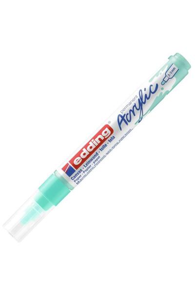 Edding قلم أكريليك ED5100 ذو طرف متوسط ​​لون فيروزي لامع 23 ملم طرف دائري