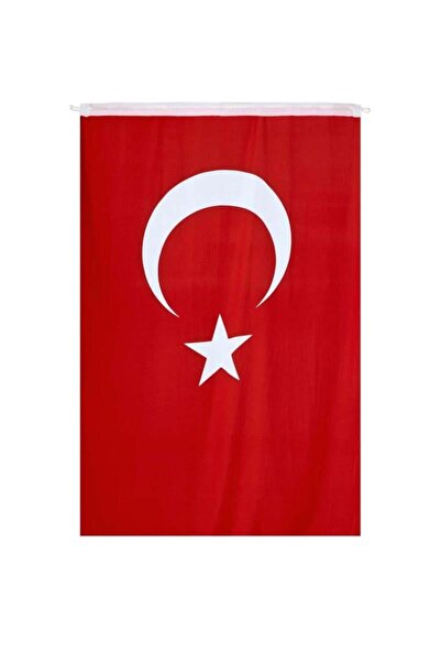Erka Ormi Turkish Flag 60X90 cm Alpaca Fabric