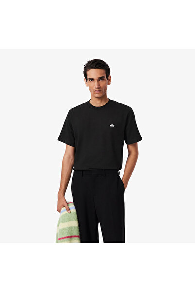 Lacoste Diamante krokodil mintás pamut póló - TH6883-00-031