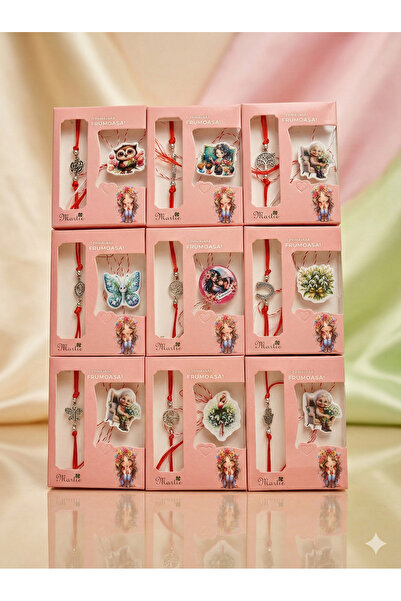 Arimate Set 36 Martisoare + 36 Bratari| Modele Asortate | Pachet Economic 1 M...