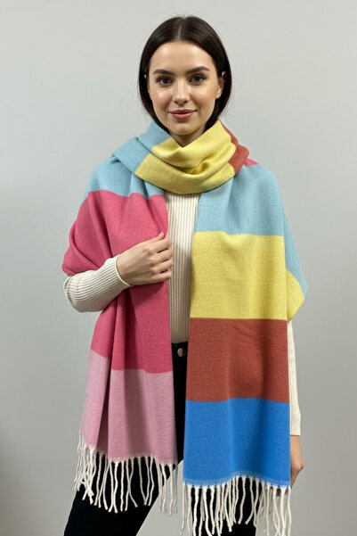 Gubo Women's Shawl 100% Acrylic Multi-Colored