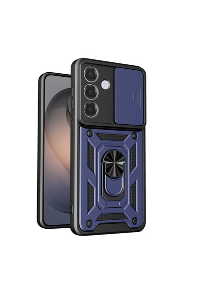 SKYDDAR INNOVATION Carcasă pentru Samsung Galaxy S26, CamShield, inel magneti...