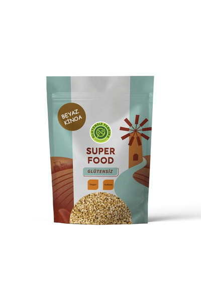 GLUTENSİZ FABRİKA Glütensiz Beyaz Kinoa 500 G