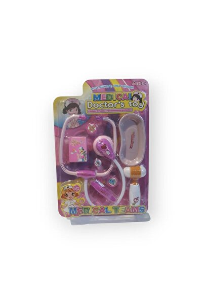 Erka MEDİCAL DOKTOR'S TOY IŞIKLI SESLİ PEMBE DOKTOR SETİ