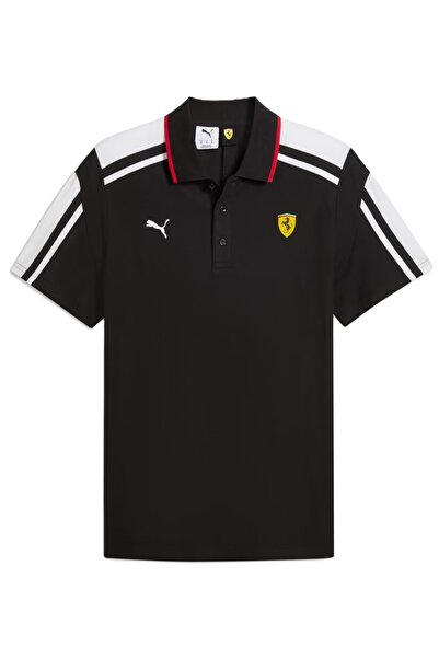 Puma Ferrari MT7 Polo 635831 Футболка Чоловіча футболка ЧОРНА