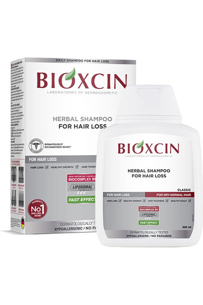 Bioxcin Genesis Shampoo for Dry and Normal Hair 300 ml – Against Hair Loss, V...