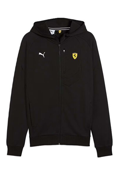 Puma Ferrari Hdd Pm1 Sweat Jacket 634243 Men's Sweatshirt Black