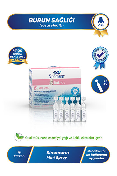 Sinomarin Babies Burun Damlası 12 Flakon
