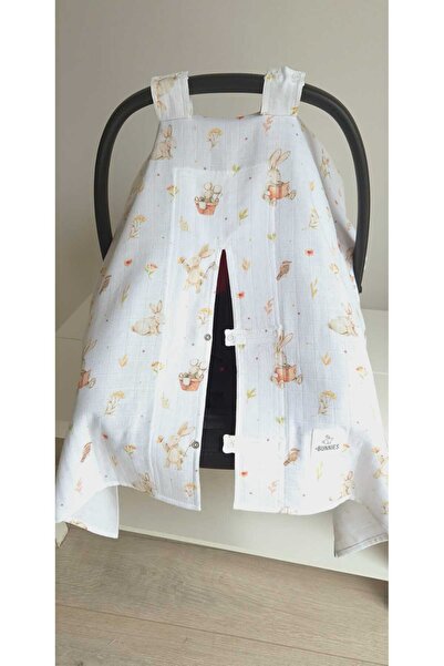 Jr Bunnies Pamuk Bunnies Müslin Puset Örtüsü