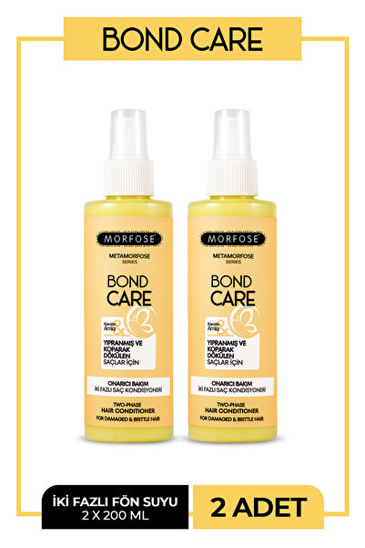 Morfose Metamorfose Onarıcı Bakım İki Fazlı Saç Kondisyoneri 200 ML 2 Adet