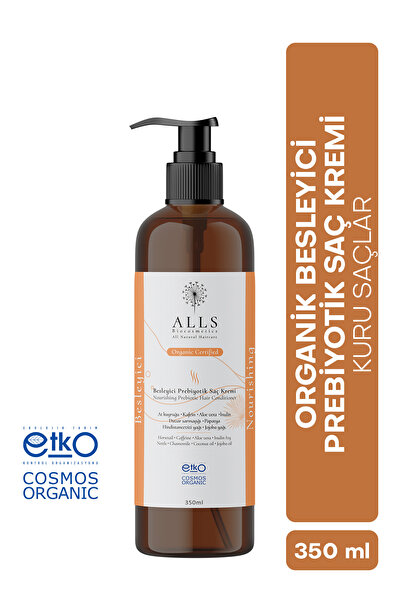 Alls Biocosmetics Organik Besleyici Prebiyotik Saç Kremi 350 ml