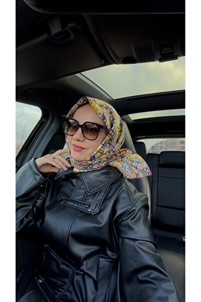 LA BOUTIQUE Yeni Sezon Twill İpek Eşarp 2515-03