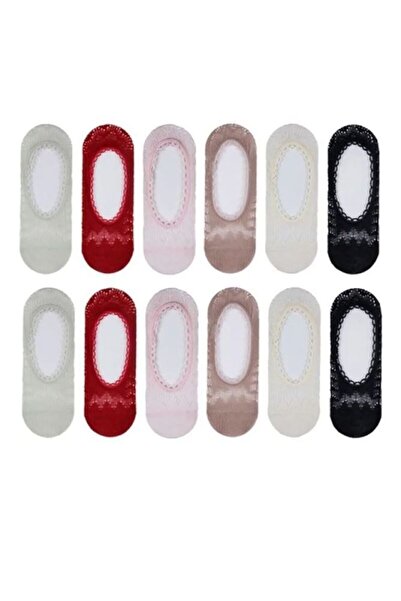 Bross Tulip Colored Children's 12-Pack Fishnet Socks