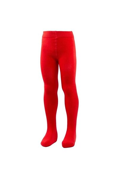 Bross جوارب طويلة قطنية حمراء للأطفال