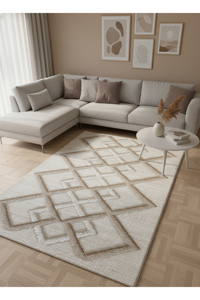 ALLGELSİN Еластичний мікрополярний килимовий чохол 4 м² 160x230 або 6 м² 200x...