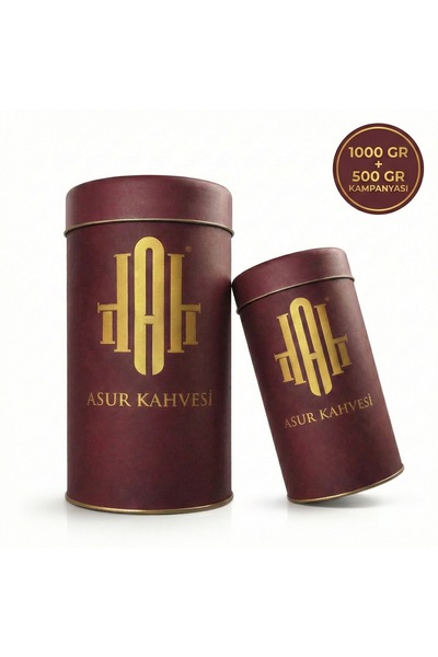 ASUR KAHVESİ Özel Harman Kahve – 1 KG + 500 GR | Yumuşak İçim Özel Karışım