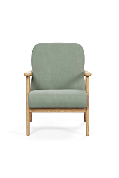 Normod Levy Açık Meşe Berjer - Kadife