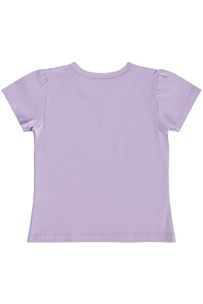 Civil Baby Kız Bebek Tişört 6-18 Ay - Lila 12-18 Ay