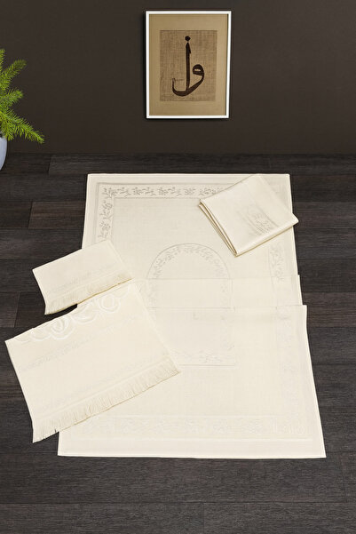 Fiesta Tekstil 4’lü Etamin işlenecek Seccade Seti