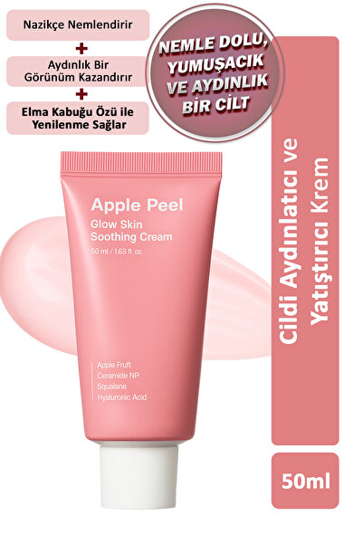 SUNGBOON EDITOR Apple Peel Glow Skin Soothing Cream / Cildi Aydınlatıcı ve Ya...