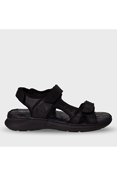 Forelli 40526 Bruce Men's Genuine Leather Sandals Black